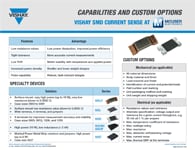 特性與定制選項:Power Metal Strip® 特性與定制選項:Power Metal Strip®