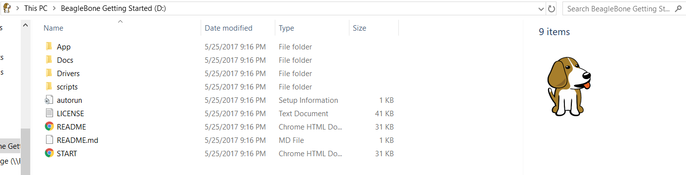 Open a new folder and click Start.