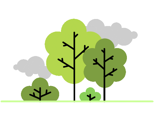 Fire around trees grows smaller as CO2 goes down